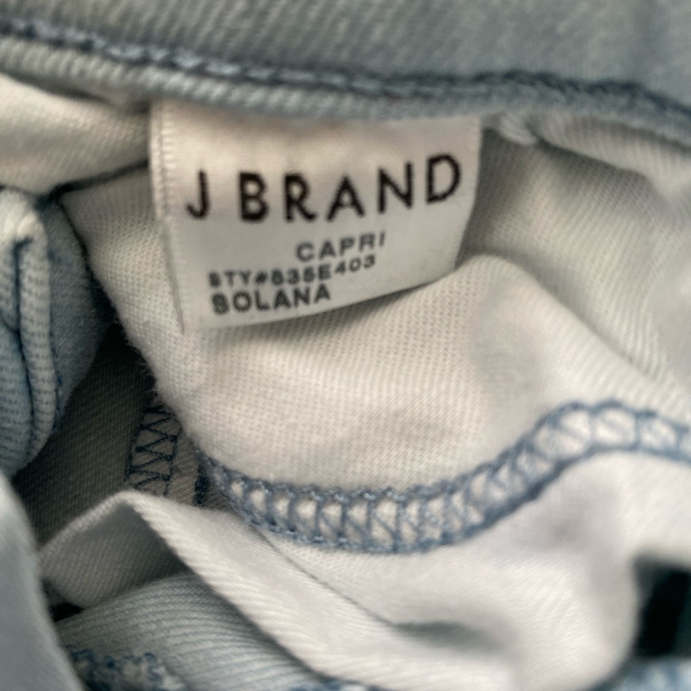 J Brand Mid Rise Crop Jeans - Picture 6 of 9
